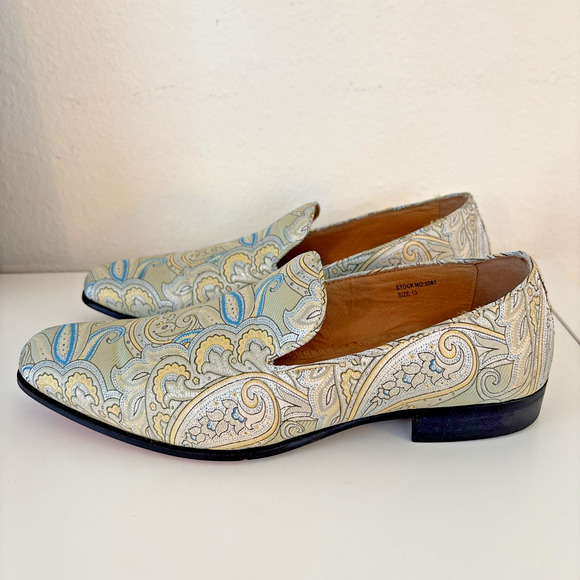 After Midnight Formal Footwear Paisley Mens 13 Dress Shoes Loafers Wedding Derby main image 6